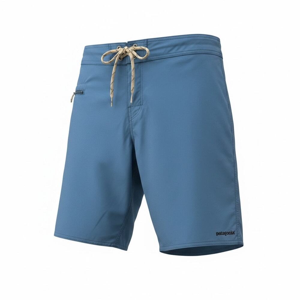 Patagonia Wavefarer Board Shorts Blue Nylon Hybrid Shorts Men’s Size 32